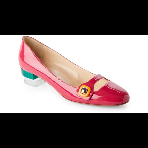 Christian Louboutin Pink Bibababy Mary Jane Pumps - Picture 1 of 8